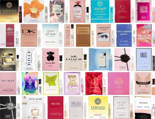 Perfume High End Designer Fragrance Sampler Set for Women – (Pack of 12 Sample Vials)